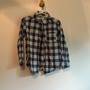 Carter’s size 4t plaid, long sleeve button up